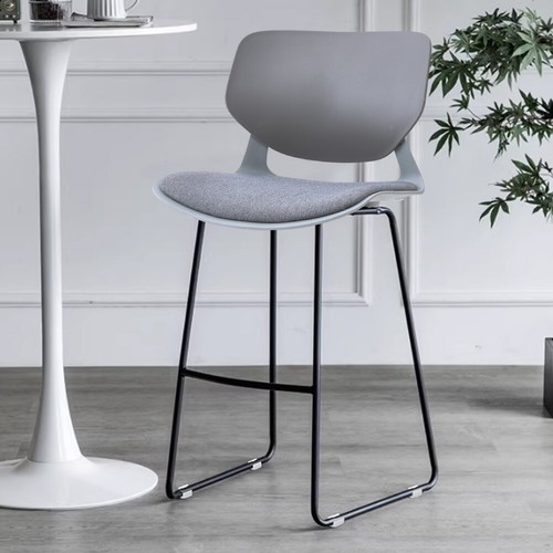 Bar stools 2pcs plastic - bar,