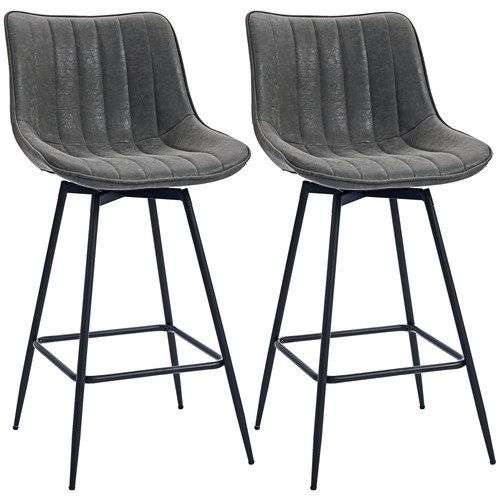Homcom swivel bar - swivel,