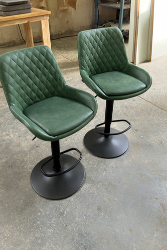 Retro adjustable bar stools - retro,