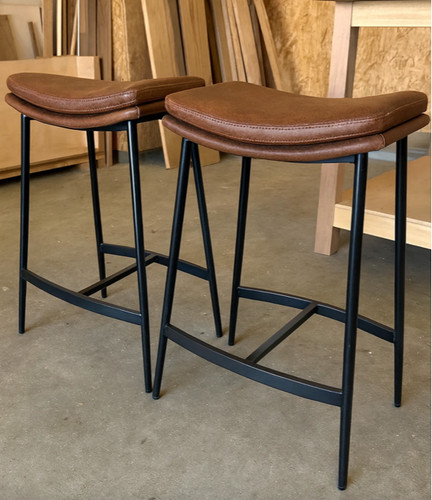 Industrial bar stools set - stools, 2