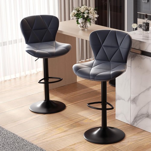 Faux leather bar stools - bar,