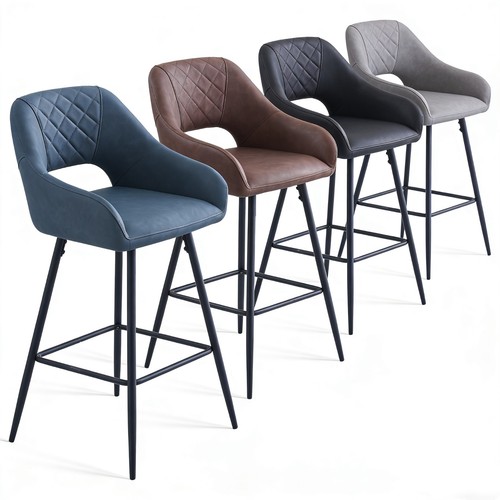 Breakfast bar chairs pu - 2x,
