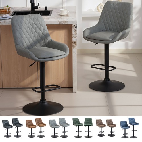 Adjustable bar stools set 2 - set, of