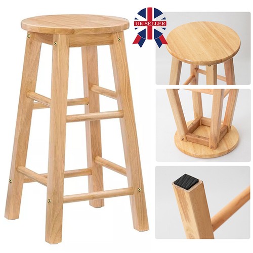 Solid wooden bar stools - wooden,