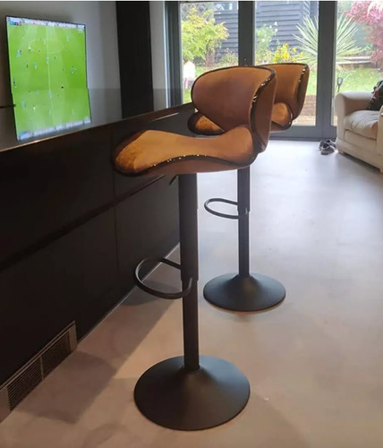 Industrial bar stools - bar, vintage