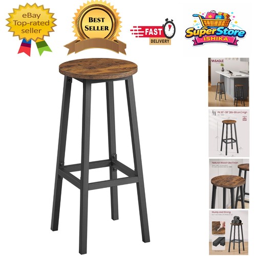 Rustic bar stools set - stools,