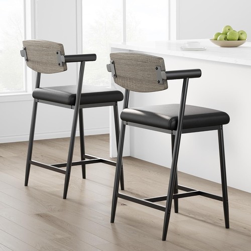 Modern bar stools set - set, 2