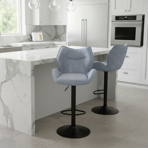 Set bar stools velvet - 2,