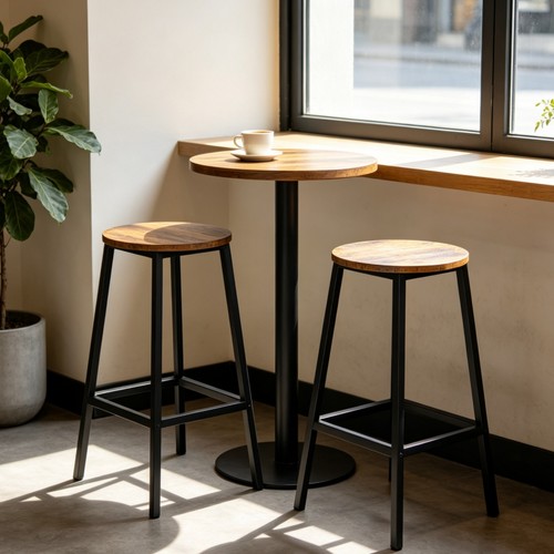 Vintage set bar - vintage, stools