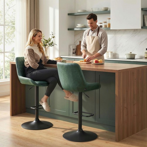 Adjustable bar stools set - bar, of