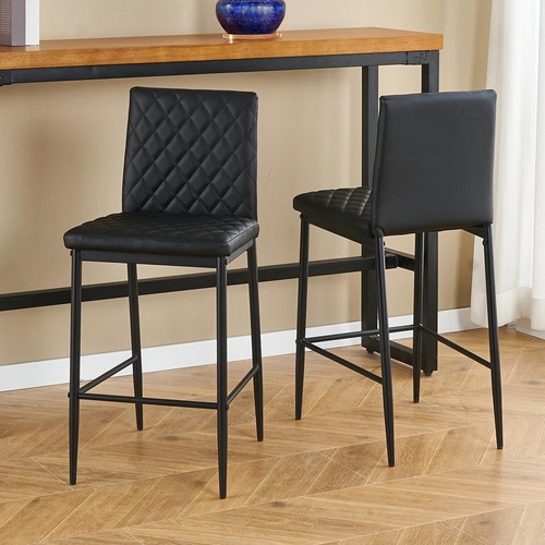 Set leather bar - set, stools