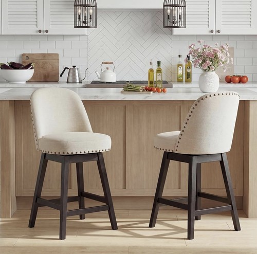 Set swivel bar stools - set, of